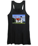 West Chop Lighthouse Martha's Vineyard Massachusetts - Women's Tank Top