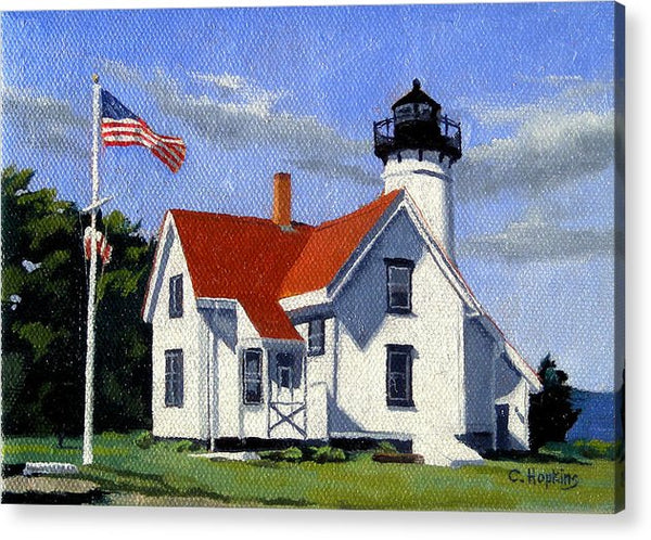 West Chop Lighthouse Martha's Vineyard Massachusetts - Acrylic Print