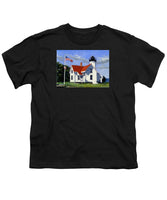West Chop Lighthouse Martha's Vineyard Massachusetts - Youth T-Shirt