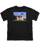West Chop Lighthouse Martha's Vineyard Massachusetts - Youth T-Shirt