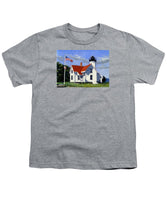 West Chop Lighthouse Martha's Vineyard Massachusetts - Youth T-Shirt