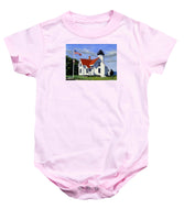 West Chop Lighthouse Martha's Vineyard Massachusetts - Baby Onesie