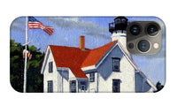 West Chop Lighthouse Martha's Vineyard Massachusetts - Phone Case