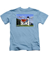 West Chop Lighthouse Martha's Vineyard Massachusetts - Kids T-Shirt