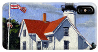 West Chop Lighthouse Martha's Vineyard Massachusetts - Phone Case