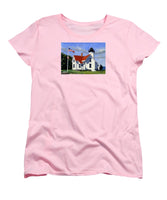West Chop Lighthouse Martha's Vineyard Massachusetts - Women's T-Shirt (Standard Fit)