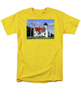 West Chop Lighthouse Martha's Vineyard Massachusetts - Men's T-Shirt  (Regular Fit)