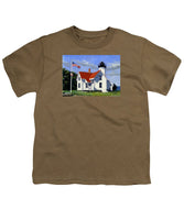 West Chop Lighthouse Martha's Vineyard Massachusetts - Youth T-Shirt