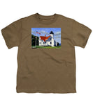 West Chop Lighthouse Martha's Vineyard Massachusetts - Youth T-Shirt