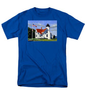West Chop Lighthouse Martha's Vineyard Massachusetts - Men's T-Shirt  (Regular Fit)