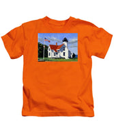 West Chop Lighthouse Martha's Vineyard Massachusetts - Kids T-Shirt