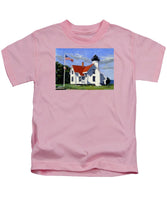 West Chop Lighthouse Martha's Vineyard Massachusetts - Kids T-Shirt