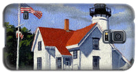West Chop Lighthouse Martha's Vineyard Massachusetts - Phone Case