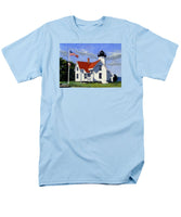 West Chop Lighthouse Martha's Vineyard Massachusetts - Men's T-Shirt  (Regular Fit)
