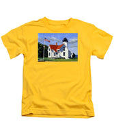 West Chop Lighthouse Martha's Vineyard Massachusetts - Kids T-Shirt