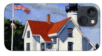 West Chop Lighthouse Martha's Vineyard Massachusetts - Phone Case