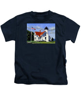 West Chop Lighthouse Martha's Vineyard Massachusetts - Kids T-Shirt