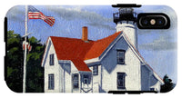West Chop Lighthouse Martha's Vineyard Massachusetts - Phone Case