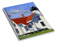 West Chop Lighthouse Martha's Vineyard Massachusetts - Spiral Notebook
