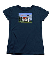 West Chop Lighthouse Martha's Vineyard Massachusetts - Women's T-Shirt (Standard Fit)