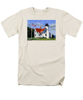 West Chop Lighthouse Martha's Vineyard Massachusetts - Men's T-Shirt  (Regular Fit)