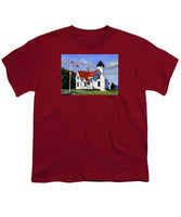 West Chop Lighthouse Martha's Vineyard Massachusetts - Youth T-Shirt