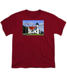 West Chop Lighthouse Martha's Vineyard Massachusetts - Youth T-Shirt