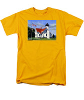 West Chop Lighthouse Martha's Vineyard Massachusetts - Men's T-Shirt  (Regular Fit)