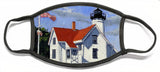 West Chop Lighthouse Martha's Vineyard Massachusetts - Face Mask