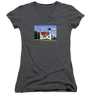 West Chop Lighthouse Martha's Vineyard Massachusetts - Women's V-Neck