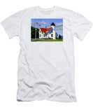 West Chop Lighthouse Martha's Vineyard Massachusetts - T-Shirt