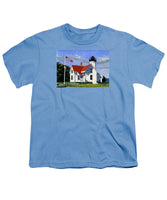 West Chop Lighthouse Martha's Vineyard Massachusetts - Youth T-Shirt
