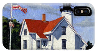 West Chop Lighthouse Martha's Vineyard Massachusetts - Phone Case