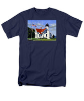 West Chop Lighthouse Martha's Vineyard Massachusetts - Men's T-Shirt  (Regular Fit)