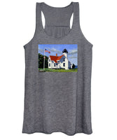 West Chop Lighthouse Martha's Vineyard Massachusetts - Women's Tank Top