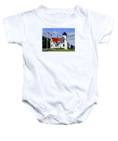 West Chop Lighthouse Martha's Vineyard Massachusetts - Baby Onesie