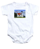 West Chop Lighthouse Martha's Vineyard Massachusetts - Baby Onesie