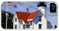 West Chop Lighthouse Martha's Vineyard Massachusetts - Phone Case