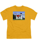 West Chop Lighthouse Martha's Vineyard Massachusetts - Youth T-Shirt