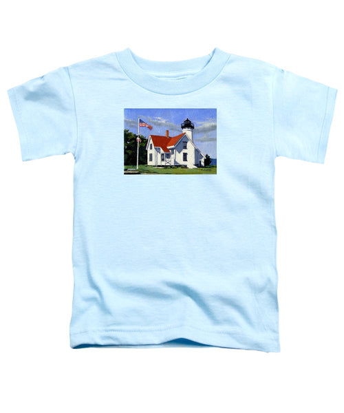 West Chop Lighthouse Martha's Vineyard Massachusetts - Toddler T-Shirt
