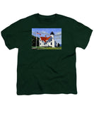 West Chop Lighthouse Martha's Vineyard Massachusetts - Youth T-Shirt