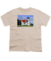 West Chop Lighthouse Martha's Vineyard Massachusetts - Youth T-Shirt