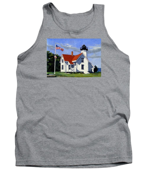 West Chop Lighthouse Martha's Vineyard Massachusetts - Tank Top