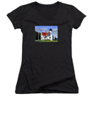 West Chop Lighthouse Martha's Vineyard Massachusetts - Women's V-Neck