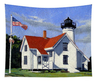 West Chop Lighthouse Martha's Vineyard Massachusetts - Tapestry