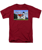 West Chop Lighthouse Martha's Vineyard Massachusetts - Men's T-Shirt  (Regular Fit)