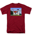 West Chop Lighthouse Martha's Vineyard Massachusetts - Men's T-Shirt  (Regular Fit)