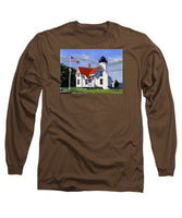 West Chop Lighthouse Martha's Vineyard Massachusetts - Long Sleeve T-Shirt