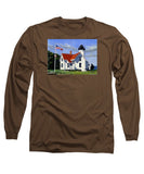 West Chop Lighthouse Martha's Vineyard Massachusetts - Long Sleeve T-Shirt