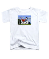 West Chop Lighthouse Martha's Vineyard Massachusetts - Toddler T-Shirt
